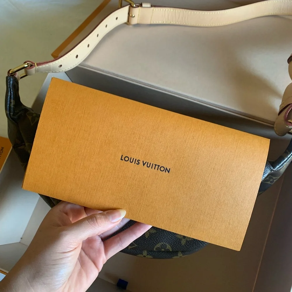 LV Louis Vuitton Discontinued Bumbag brown canvas authentic No trades - Picture 4 of 16